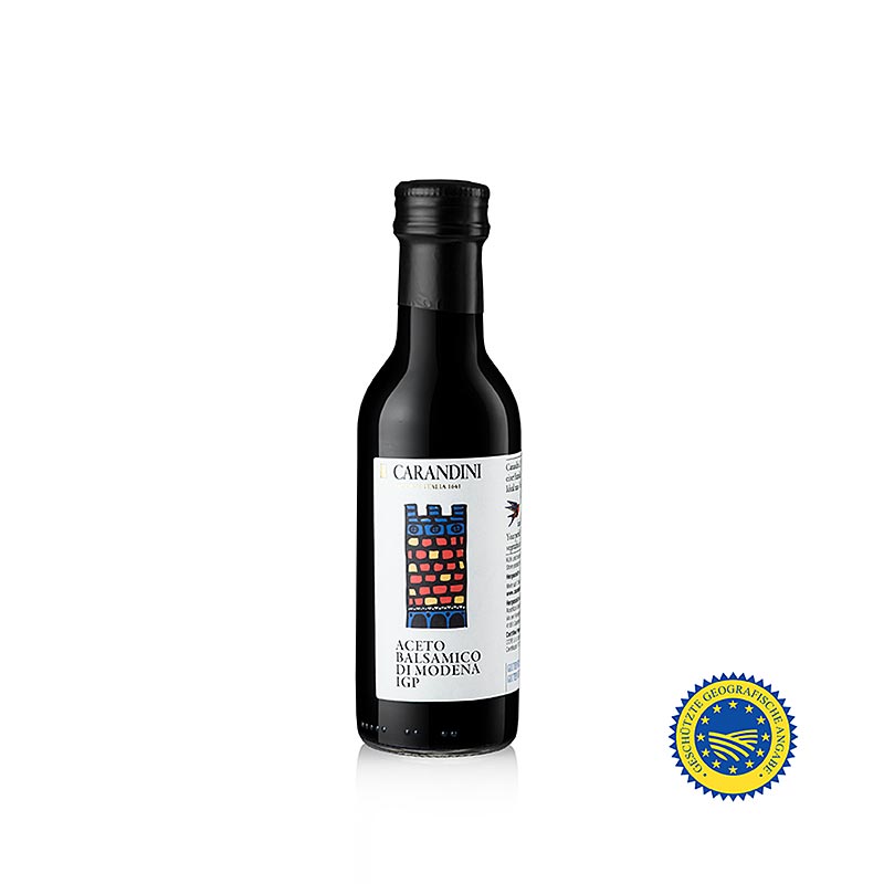 Carandini Aceto balsamico IGP, 6 mesi, "Classico" (castello colorato, un tempo