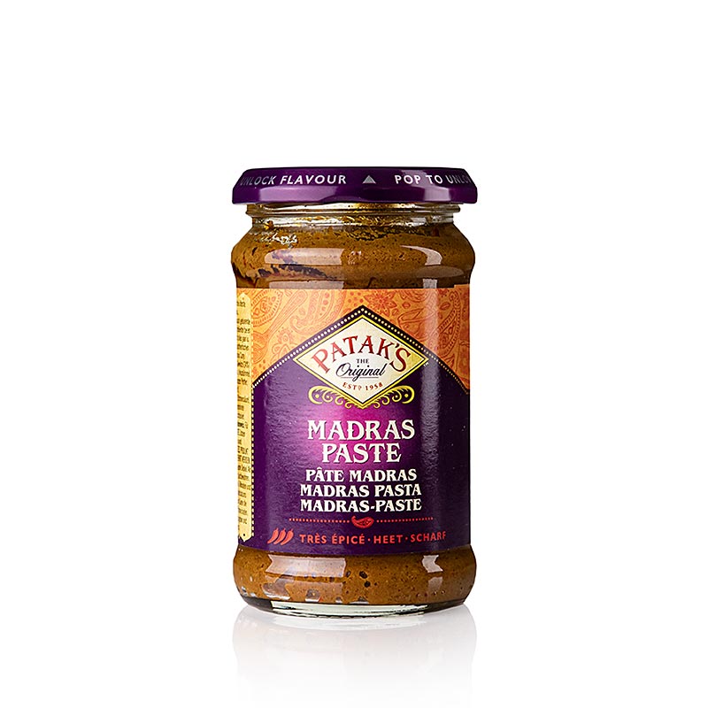Curry Paste "Madras", scharf, Patak´s, 283 g