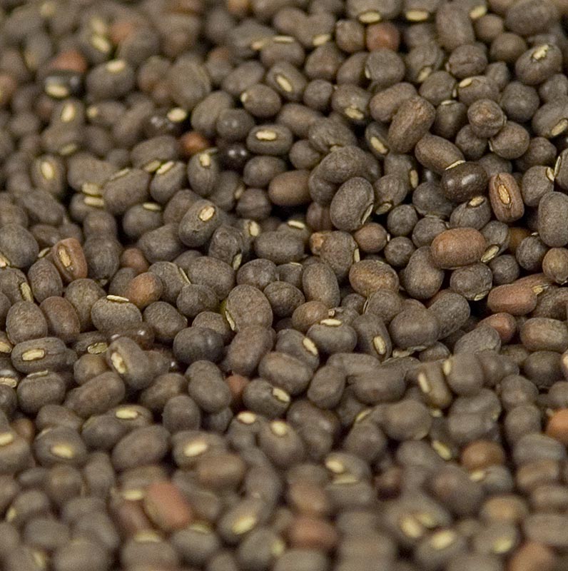 Linsen, schwarz, Urid-Dal/ Uridbohnen, ungeschält, ganz, 1 kg