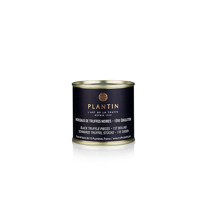 Tartufo nero invernale (Tuber melanosporum), pezzetti, Plantin, 60 g