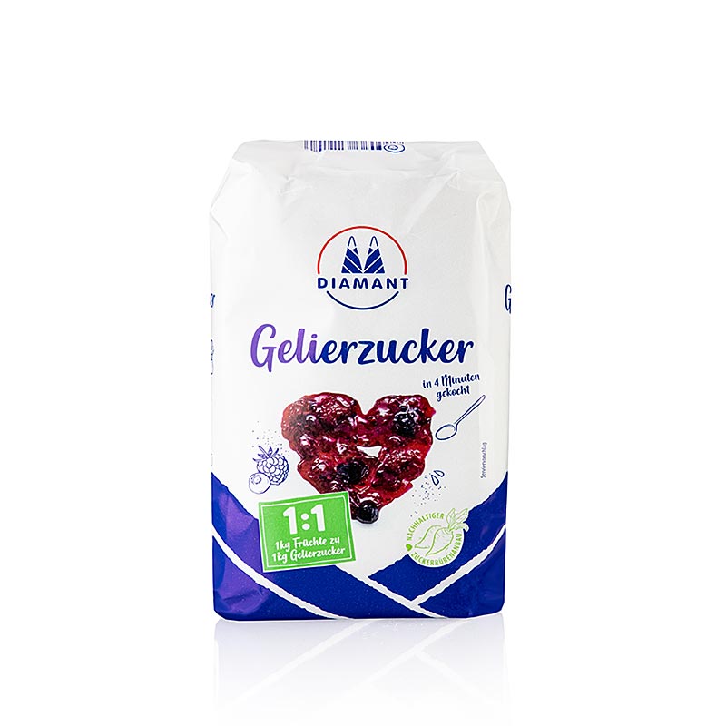 Sucre gélifiant 1:1 (1 kg) – pour confitures, gelées et confitures maison