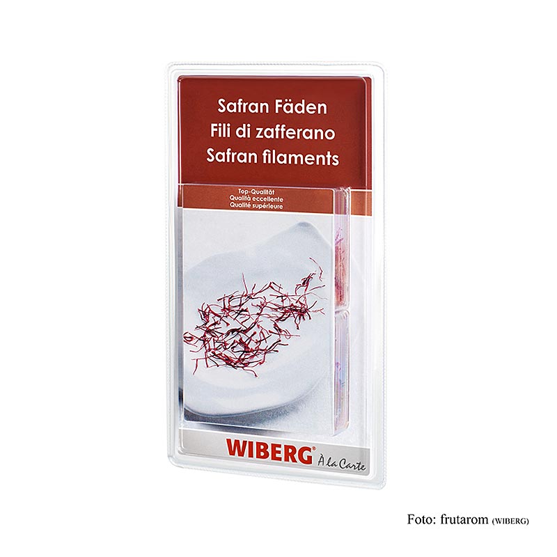 Wiberg Fils de safran, 4 g, 4 x 1g