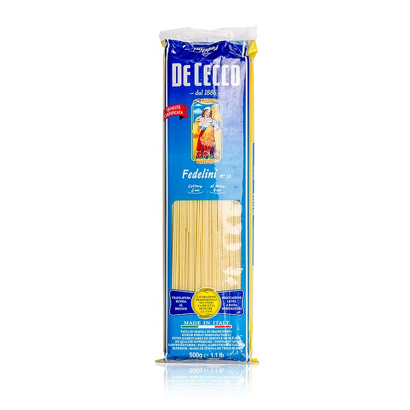 De Cecco Fedelini, n. 10, 500 g