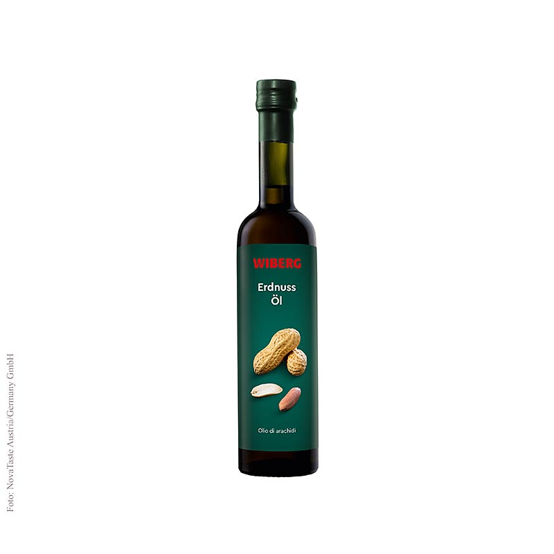 Huile d'arachide Wiberg, pressée à froid, 500 ml