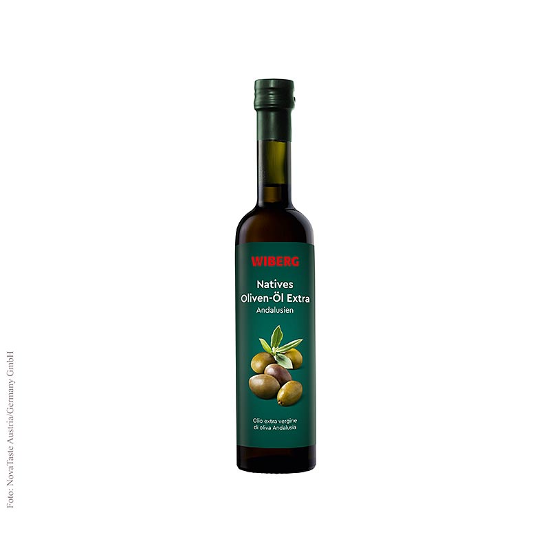 Wiberg Natives Olivenöl Extra, Kaltextration, Andalusien, 500 ml
