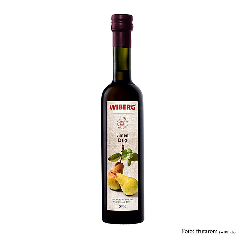 Aceto di pere Wiberg, ottenuto dal succo Miele fresche, 5% di acidità, 500 ml
