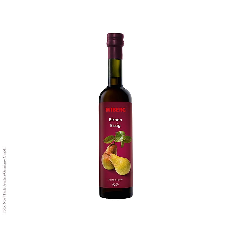 Aceto di pere Wiberg, ottenuto dal succo Miele fresche, 5% di acidità, 500 ml