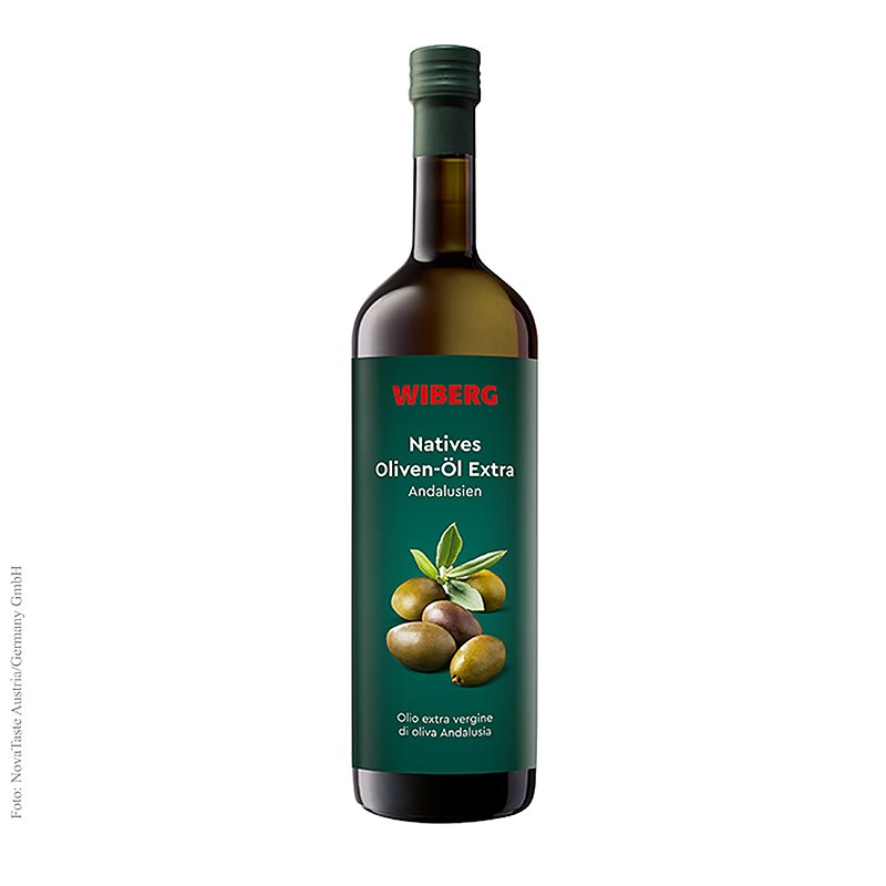 Huile d'olive vierge Wiberg, extraction à froid, Andalousie, 1 l
