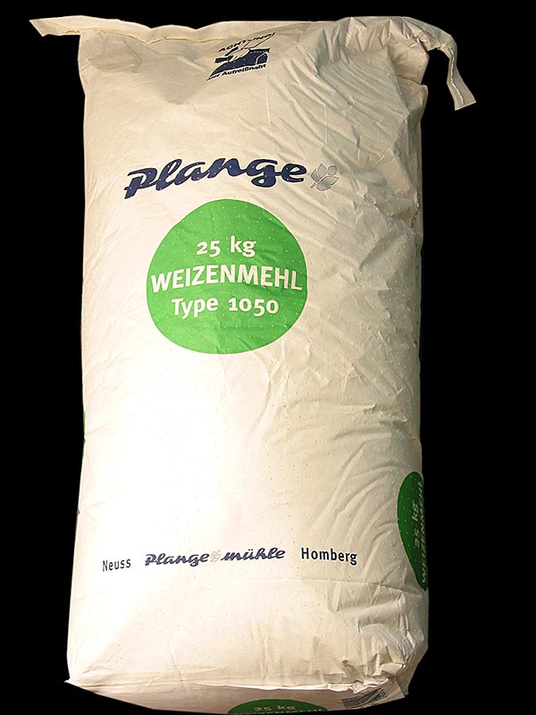 Mehl Type 1050, Weizenmehl, Plange, 25 kg | Mehl, Getreide, Teige, Backmischungen | thungourmet