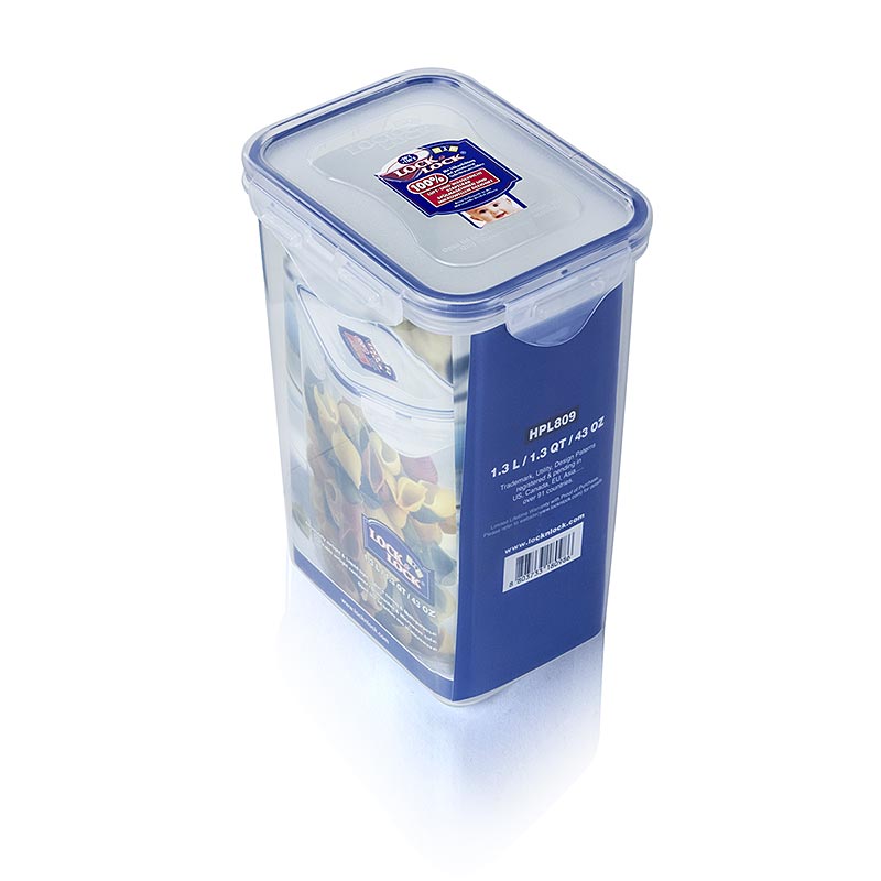 Contenitore per alimenti Lock & Lock, 1,3 l, rettangolare 137x104x185 mm, 1 pz.
