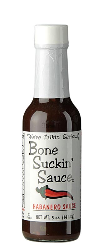 Salsa Bone Suckin´ Sauce Habanero BBQ (Hiccuppin - piccante), Ford´s Food, 147 ml | Salse, zuppe, brodi | thungourmet