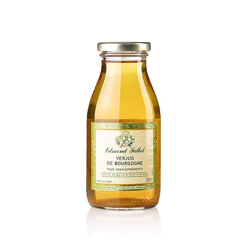 Verjus (aceto) della Borgogna, Fallot, 250 ml