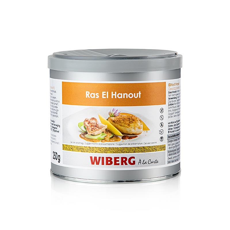 Wiberg Ras El Hanout, miscela di spezie in stile orientale, 250 g