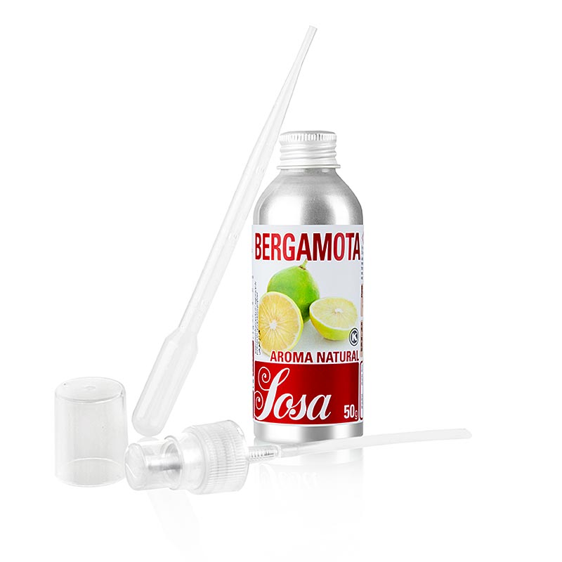 Sosa - Aroma naturale al bergamotto, liquido, 50 g
