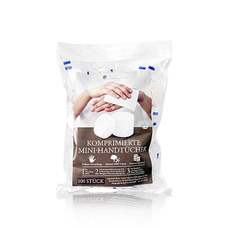 Pastilles de tissu, les tissus se déploient avec l'eau, très original & pratique, 100 pcs