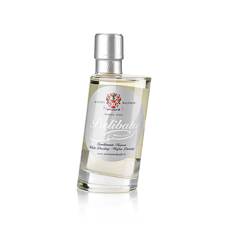 Prelibato, Balsamico Bianco Condimento, 5 anni, botte di frassino, Malpighi, 200 ml