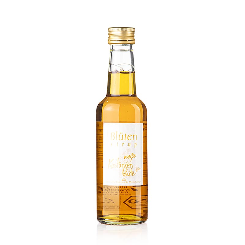 Deutsche Blütensekt Manufaktur - Sirop de fleurs de châtaignier blanc, 1:10, BIO, 250 ml