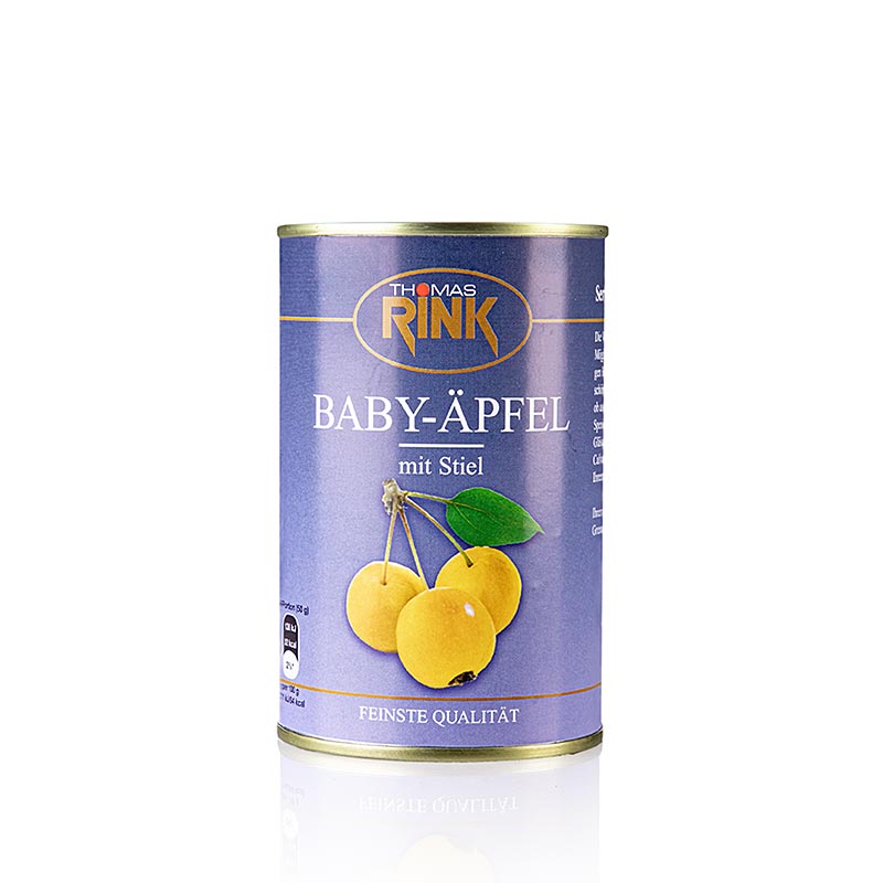 Thomas Rink - Baby-Äpfel, leicht gezuckert, mit Stiel, 425 g