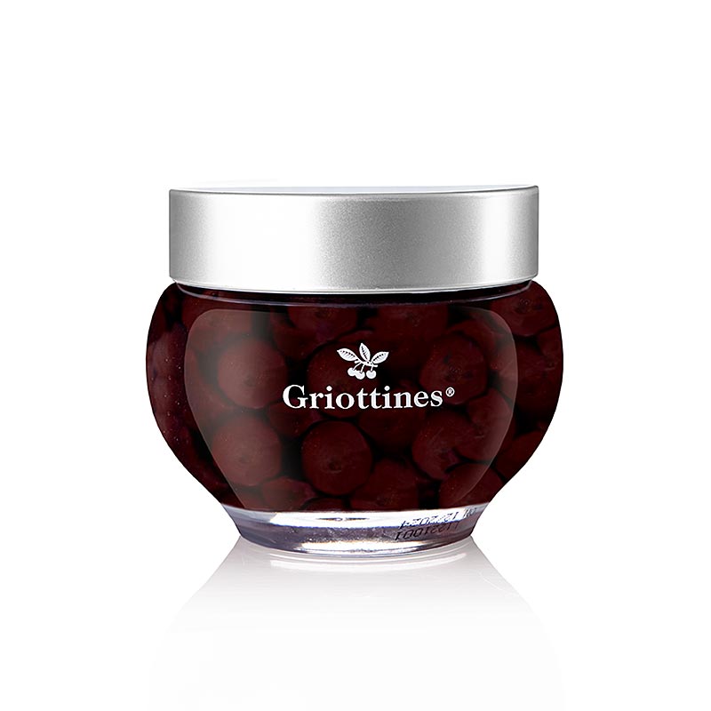 Griottines Original - Wildsauerkirschen, in Kirschwasser, o. Kern, süß, 15 % vol