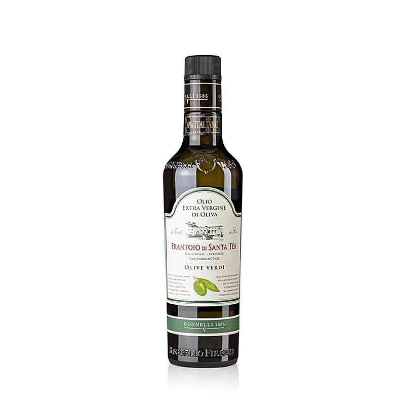 Olio d'oliva , Santa Tea Gonnelli "Fruttato Intenso", olive verdi, 500 ml