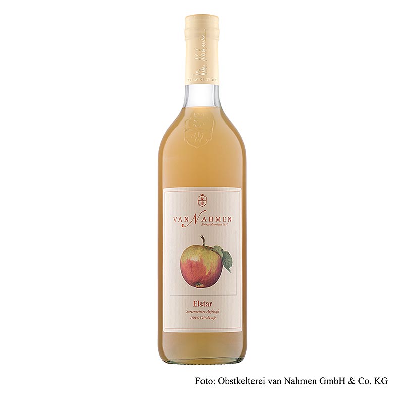 van Nahmen - Succo di mela Elstar, 100% succo puro, BIO, 750 ml