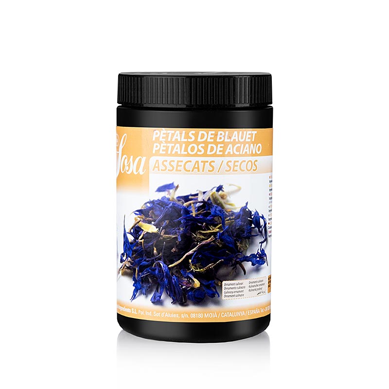 Sosa Fiori di fiordaliso essiccati, blu, non canditi (38923), 40 g