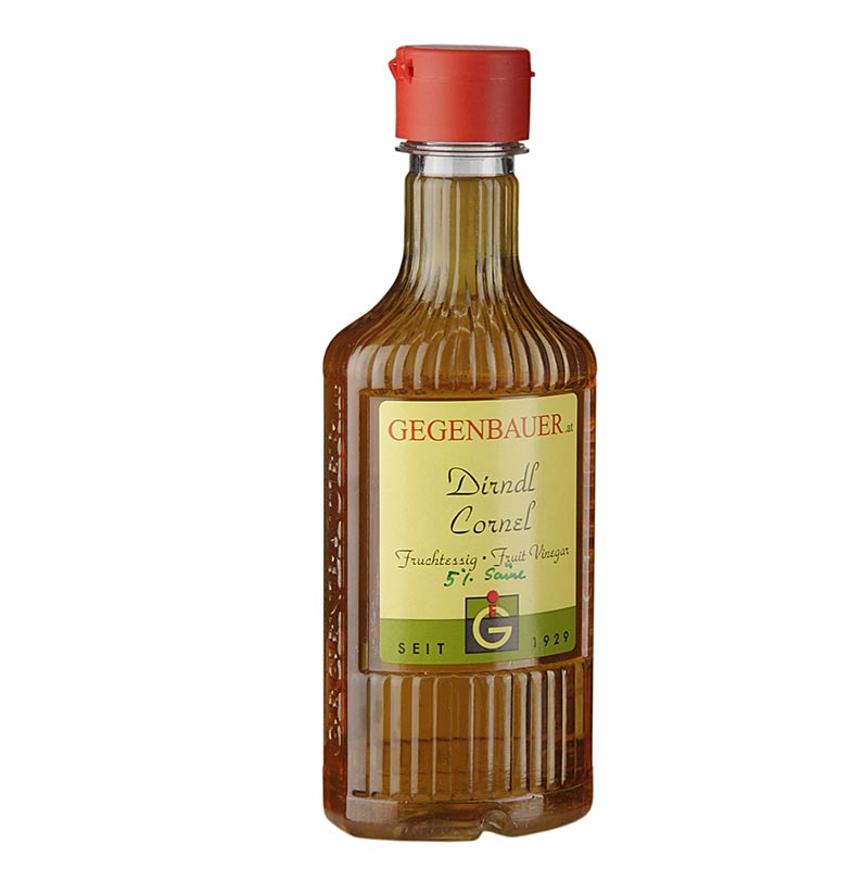 Gegenbauer - Frucht-Essig Dirndl - Kornelkirsche, 5% Säure, 250 ml