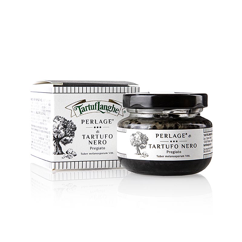 TARTUFLANGHE Caviar de truffes - « Perlage di Tartufo », à base de jus de truffe d'hiver, 50 g