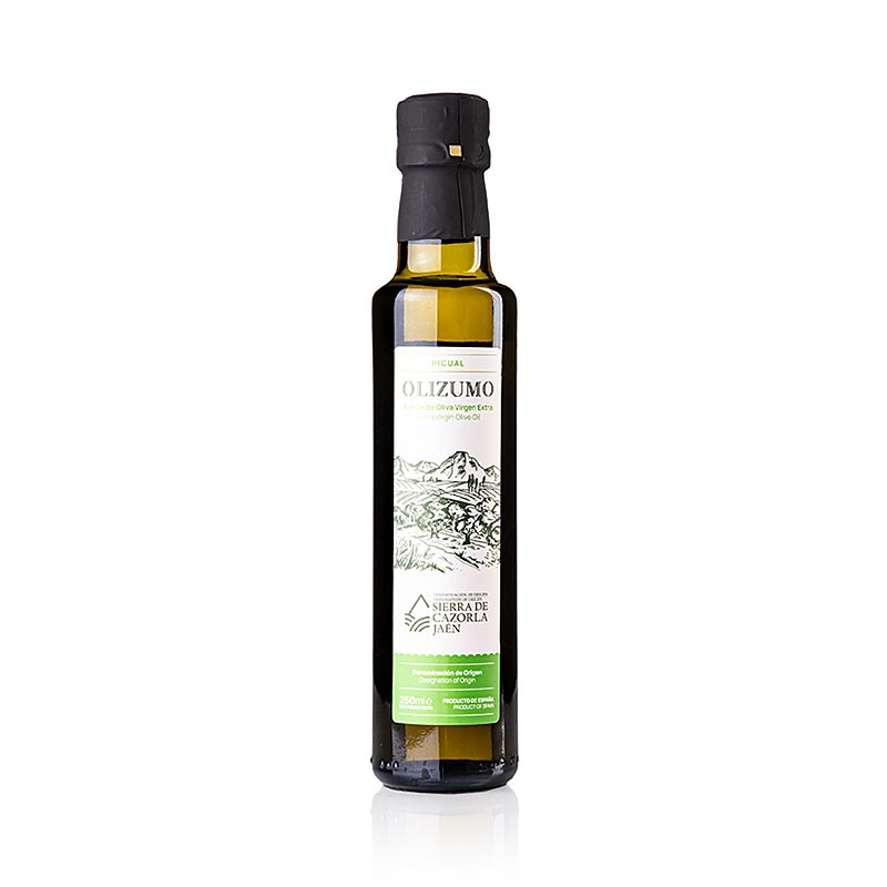 Huile d'olive , Aceites Guadalentin « Olizumo AOP », 100 % Picual, 250 ml