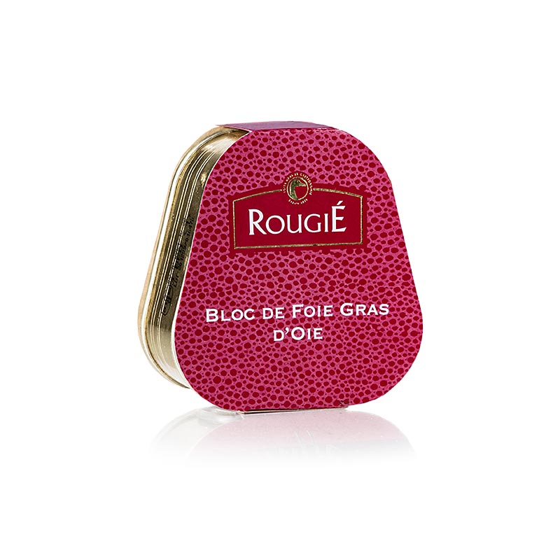 Rougie - Gänsestopfleberblock, Foie Gras, Trapez, Halbkonserve, Rougié, 75 g