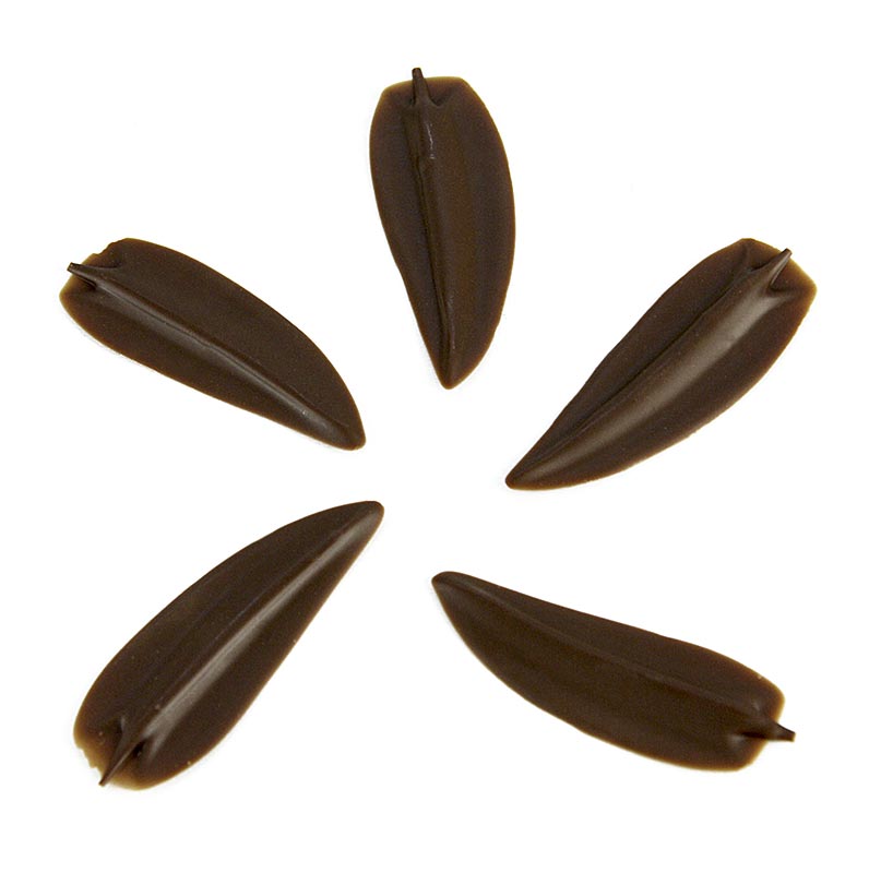 Dobla - Décoration « Elegance » - Forme de feuille, lait entier, 245 g, 160 pièces