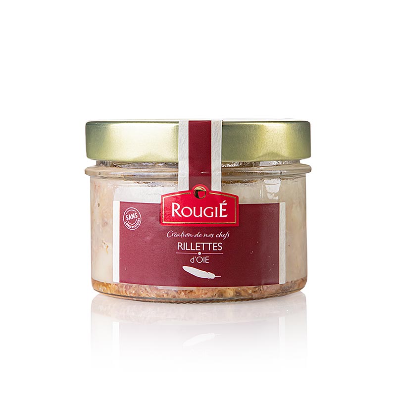 Rougie - Gänserillette - Gänsefleischpastete, Rougié, 180 g
