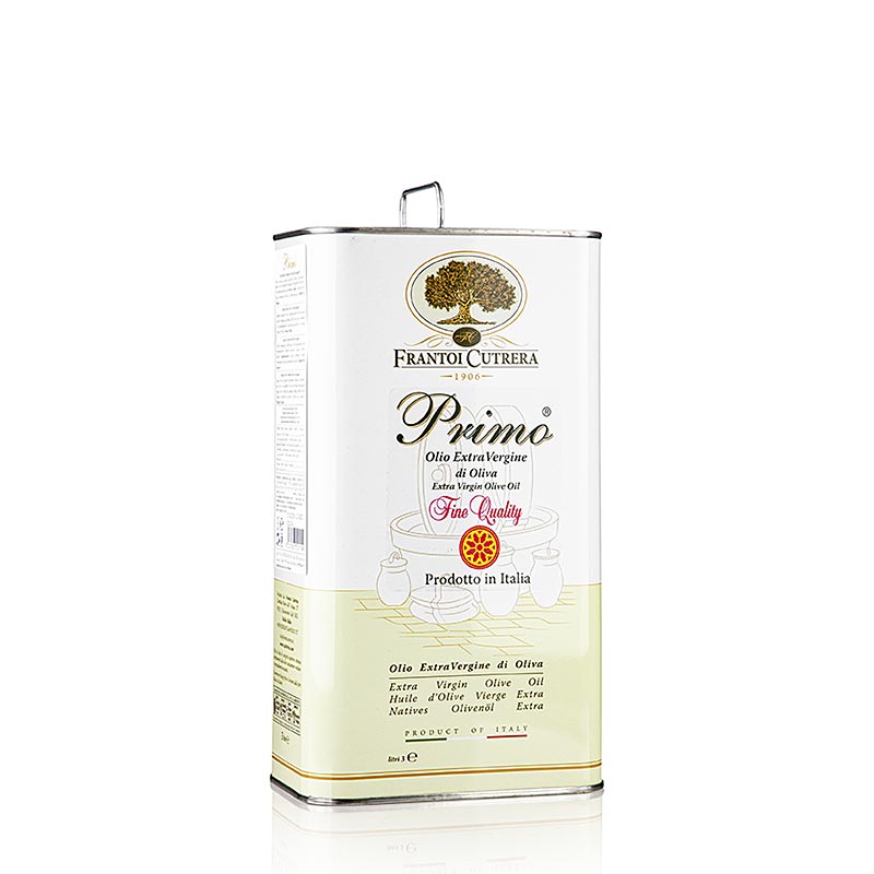 Huile d'olive , Frantoi Cutrera « Primo Monti Iblei », 100 % Tonda Iblea, 3 l