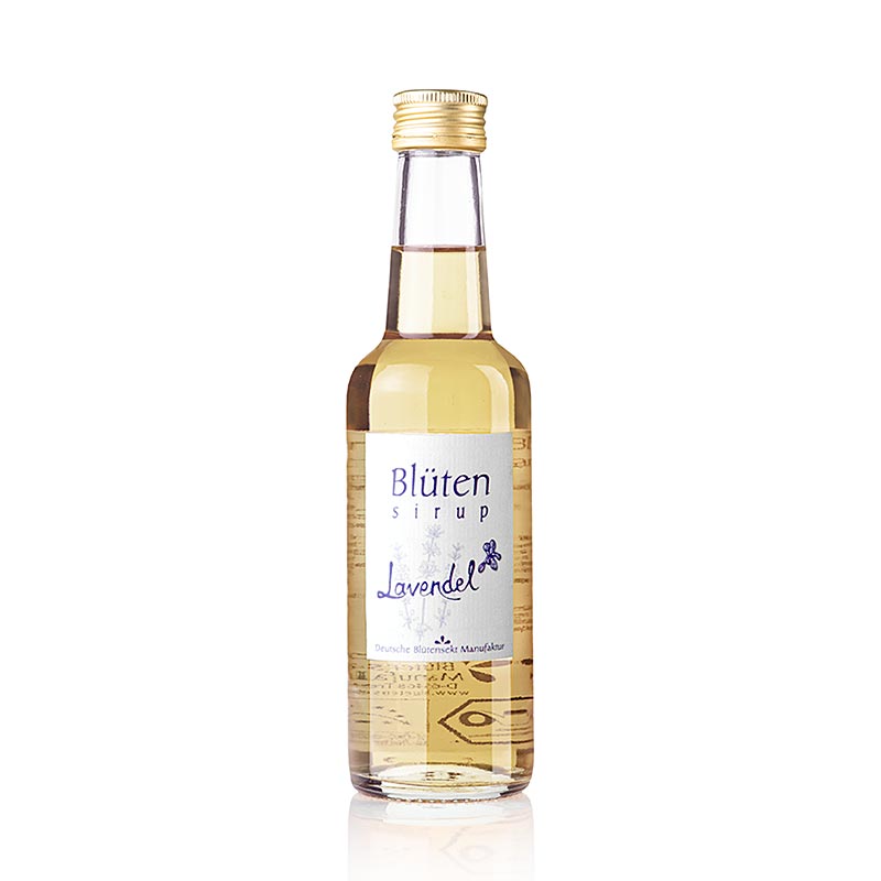 Deutsche Blütensekt Manufaktur - Blütensirup Lavendelblüte, 1:10, BIO, 250 ml