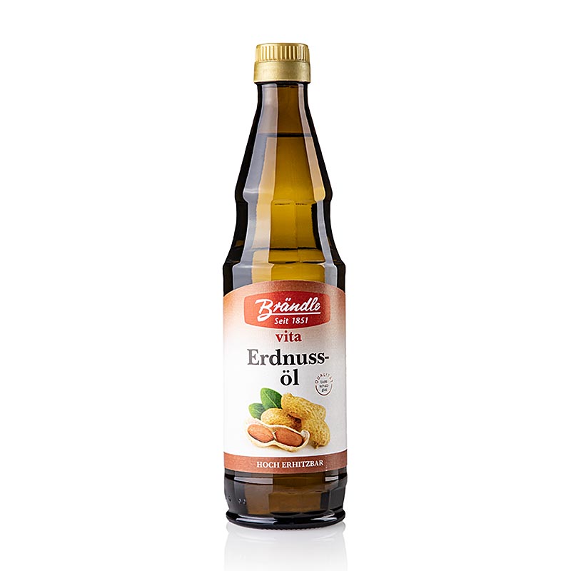 Huile d'arachide raffinée, Brändle, 500 ml