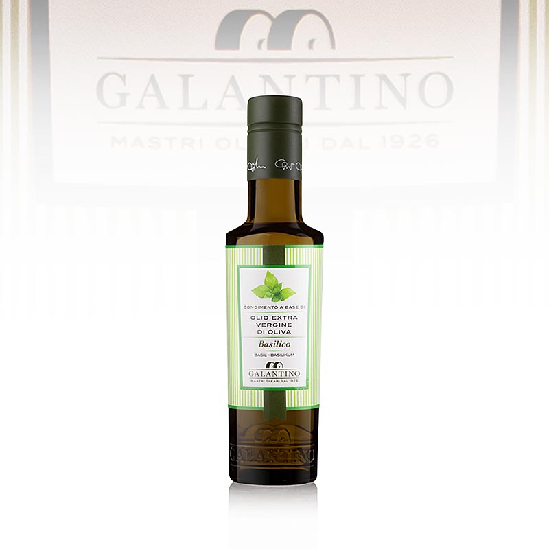 Olio d'oliva , Galantino al basilico - Basilicolio, 250 ml