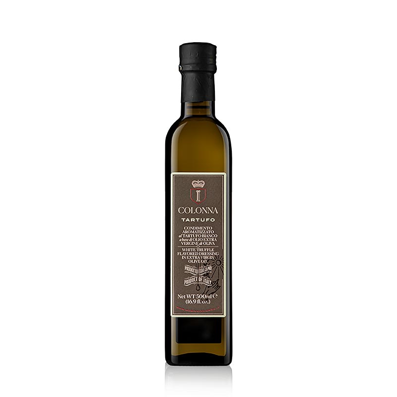 Olio d'oliva aromatizzato al tartufo bianco (olio al tartufo), M. Colonna, 500 ml