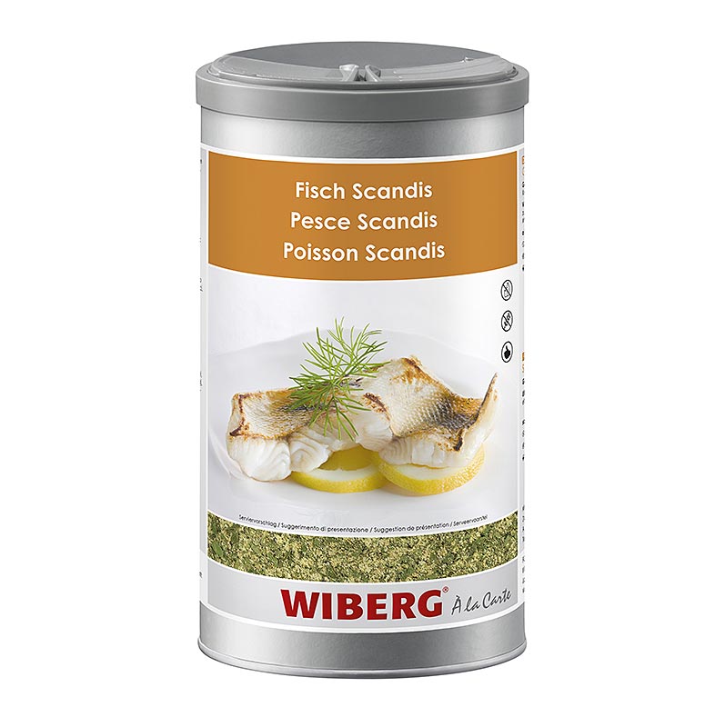 Wiberg Fisch Scandis, sale aromatizzato alle erbe, 700 g