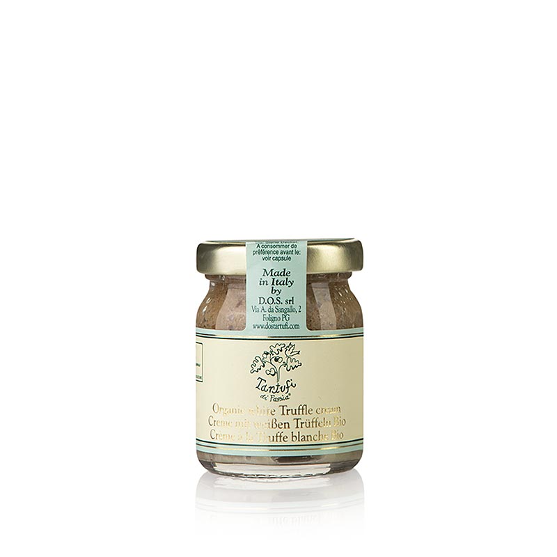 Crema di tartufo Ppura con tartufo bianco, Tartufi di Fassia, BIOLOGICO, 50 g