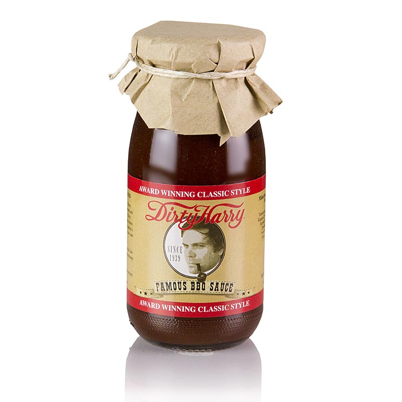 La célèbre sauce barbecue de Dirty Harry, bio, végétalien, 250 ml