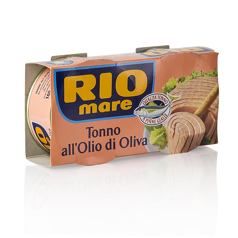 Bolton Alimentari - Filets de thon à Huile d'olive, Rio Mare, 320 g, 2 x 160 g