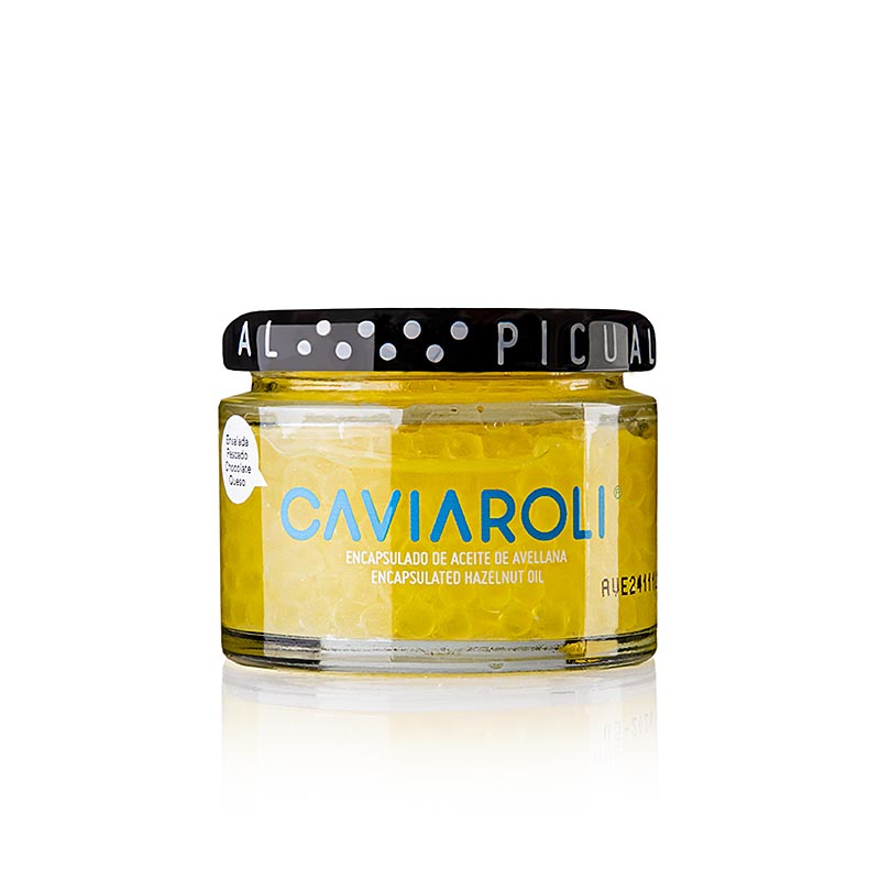 Caviaroli® oil caviar, piccole perle di olio di nocciola, 50 g