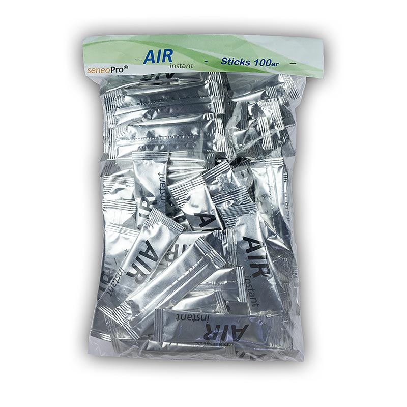 seneoPro - Bastoncini "Air-Instant", schiumogeno, 100 x 2 g, Biozoon, 200 g, 100 pezzi