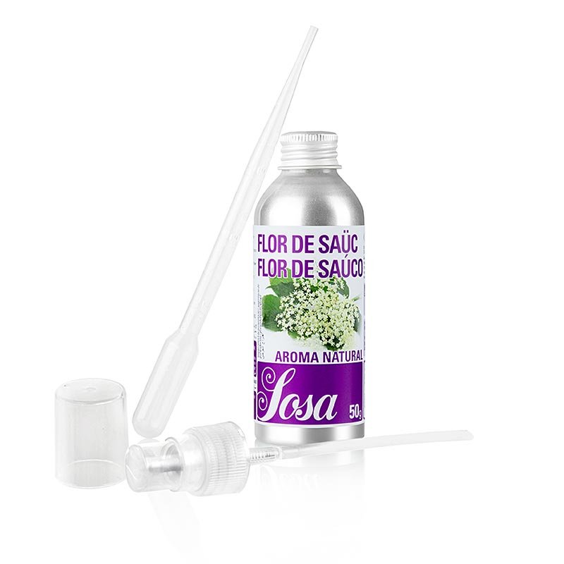 Aroma Holunderblüte, flüssig, 50 g | Lebensmittelzusatzstoffe | thungourmet