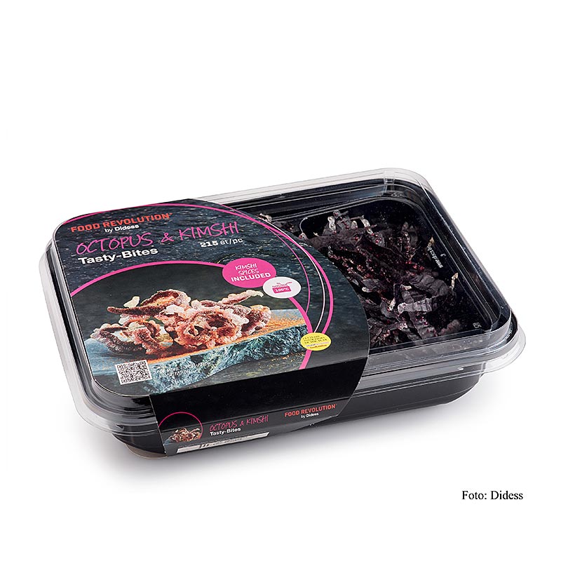 Tasty Bites "Octopus-Kimshi" - finger food a base di riso da friggere, 160 g, 215 pezzi.