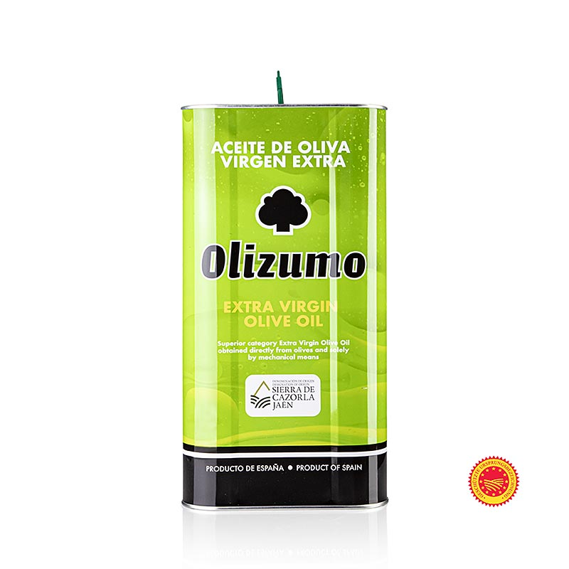 Huile d'olive , Aceites Guadalentin « Olizumo AOP », 100 % Picual, 5 l