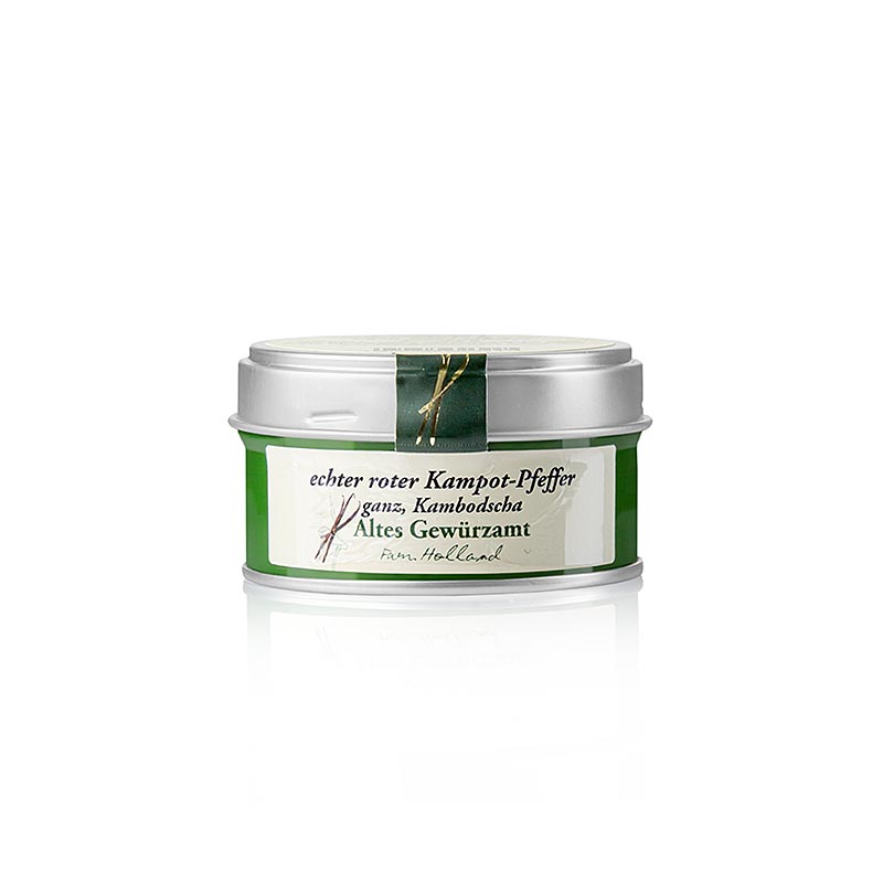 Pepe di Kampot, Pepe rosso, in grani, proveniente dalla Cambogia, Altes Gewürzamt, 40 g