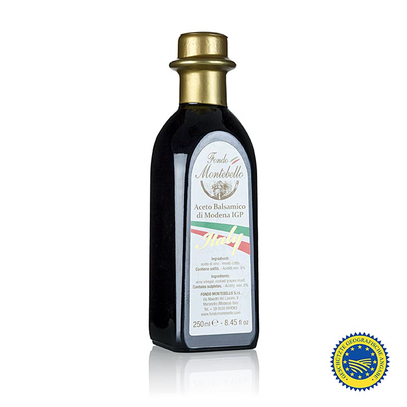 Fondo Montebello - Aceto balsamico Modena IGP, Italia, 250 ml