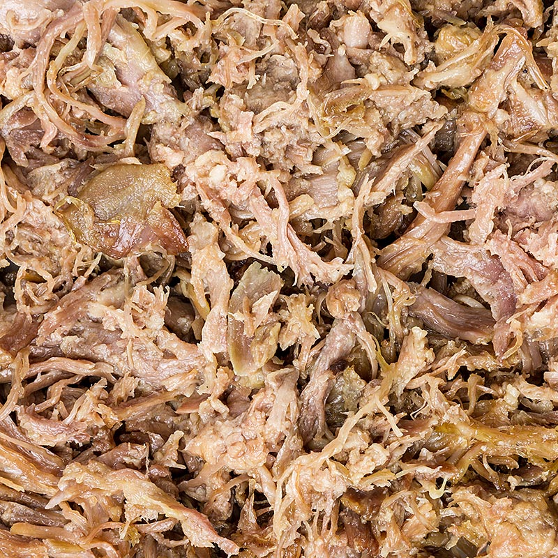 Pulled Duck - Carne di anatra sfilacciata (confit), Rougie, 1,5 kg