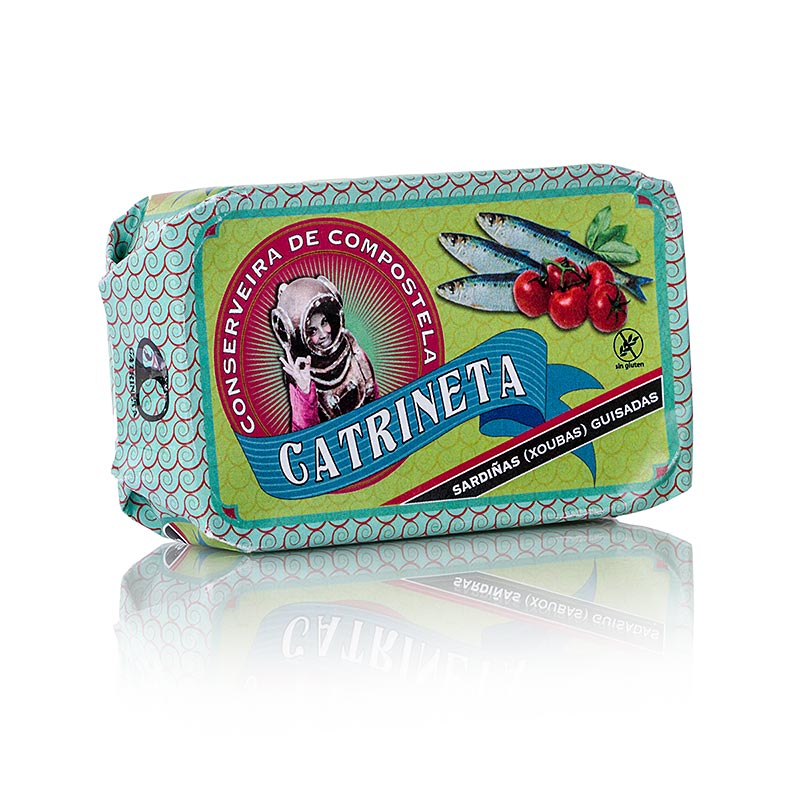 Sardines entières à la sauce galicienne, Espagne, 115 g